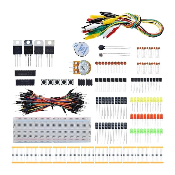 Minimalist Maxbell Crocodile Clip Suit Multi Function Set Professional for Uno R3 Project Authentic