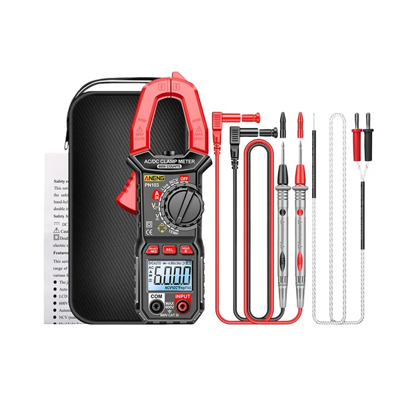 Powerful Maxbell Digital Clamp Meter 2A 20A 600A AC Current Measure 600V AC DC Voltage Tester AC and DC Long-Lasting