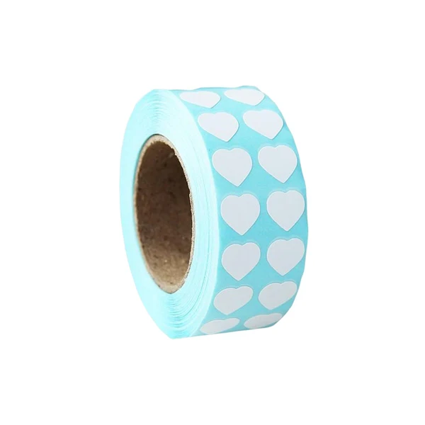 Outstanding Maxbell Diamond Painting Labels Writable 1 Roll 3000Pcs for Business Labeling Name Heart shape Artisan
