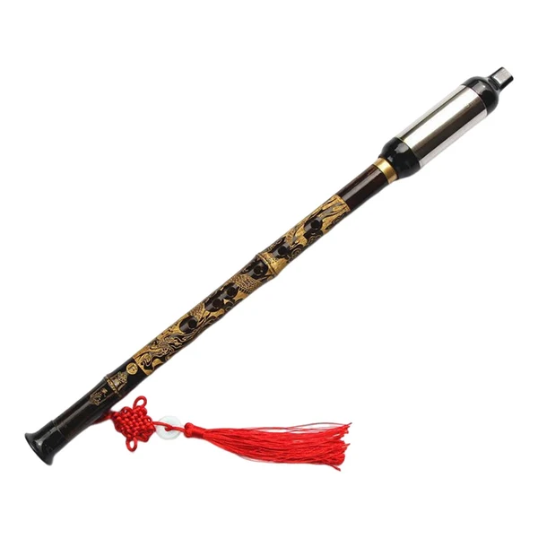 High-Quality Maxbell Bawu Pipes Tune G Vertical Bawu Detachable Woodwind Flauta Bawu Bamboo Bawu Top-Quality