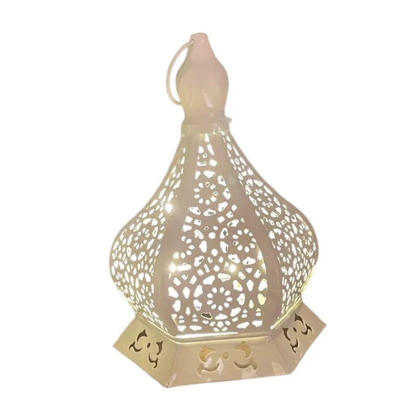 Sophisticated Maxbell Ramadan Table Lamp Decoration Night Light Eid Mubarak Light for Weddings White Style A Flexible