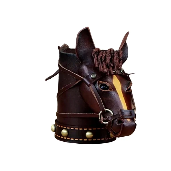 Prestigious Maxbell Pen Holder Home Ornament Home Decoration Ornaments for Cabinet Office Gift Brown Smooth