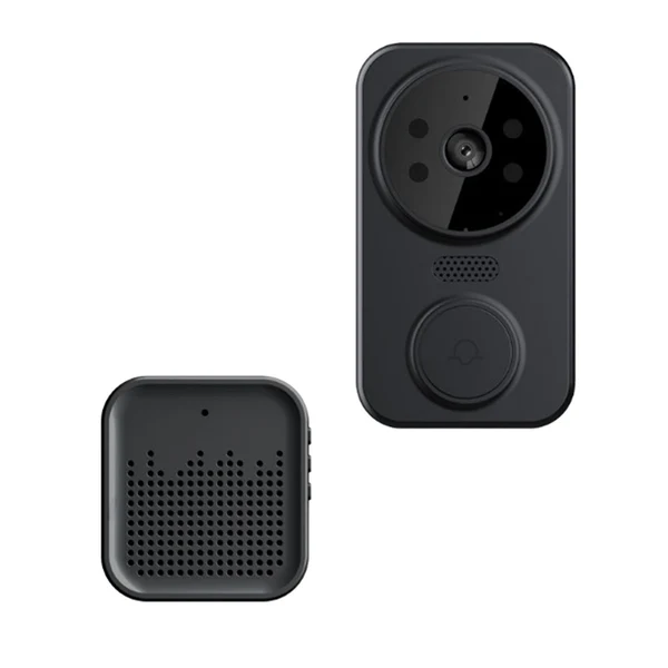 Superior Maxbell Wireless Doorbell Camera Two Way Calls App Control WiFi Doorbell Door Chime Black Powerful