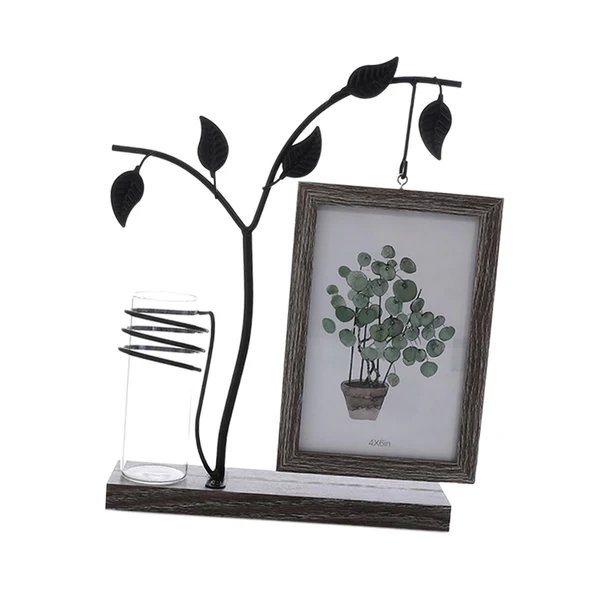 Authentic Maxbell Picture Frame Display Holder Stand Tree Home Desktop Photo Frame for Bedroom Grey Excellent