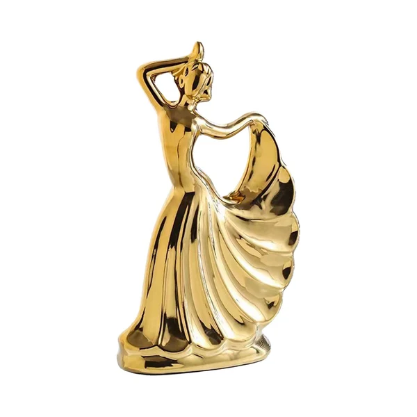 Convenient Maxbell Home Decor Showpieces Female Dancing Sculpture for Anniversary Gifts Bedroom Aureate Trusted