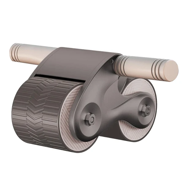 Flexible Maxbell Abdominal Roller Double Wheel Core Trainer Home Use Ab Machine Trainer Gray Innovative