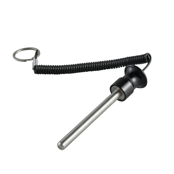 User-Friendly Maxbell Weight Stack Pin with Pull Rope Locking Cable Gym Equipment Part Black 8mmx125mm Stylish