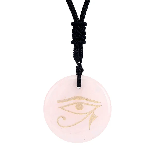 Innovative Maxbell Egyptian Eye of Horus Necklace Eye of Horus Pendant for Boys Girls Men Woman Pink World-Class