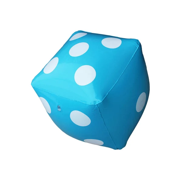 Contemporary Maxbell Giant Inflatable Dice Toys Jumbo Inflatable Dice for Stage Prop Party Favors Blue Advanced