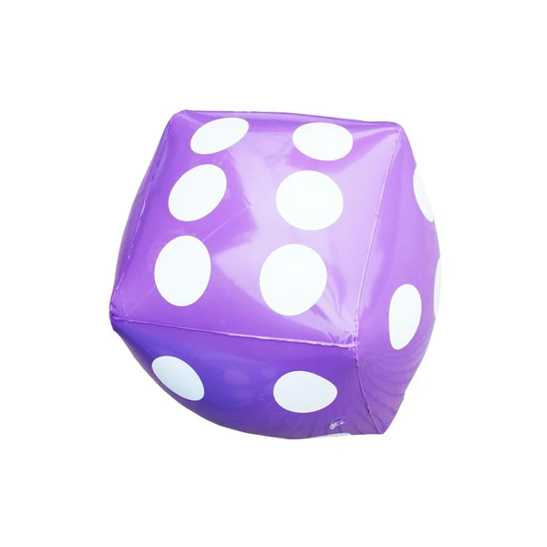 Efficient Maxbell Giant Inflatable Dice Toys Jumbo Inflatable Dice for Stage Prop Party Favors Violet Effective