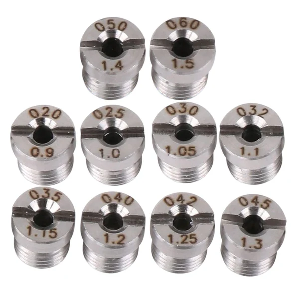 Reusable Maxbell 10 Pieces Pressure Washer Spray Fan Nozzle Tips for Car Cleaning Excellent