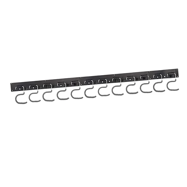 Traditional Maxbell Garden Tool Organizer Wall Mount Durable Steel Adjustable for Shed 48in Excellent