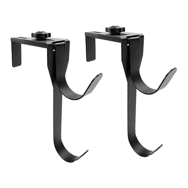 Trusted Maxbell Swimming Pool Pole Hangers Iron Holder Set for Nets Brushes Telescopic Poles 2 pieces Artisan