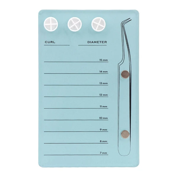 Consistent Maxbell Eyelash Palette 7-15mm Professional Eyelash Extension Tray Holder for School Green High-Quality