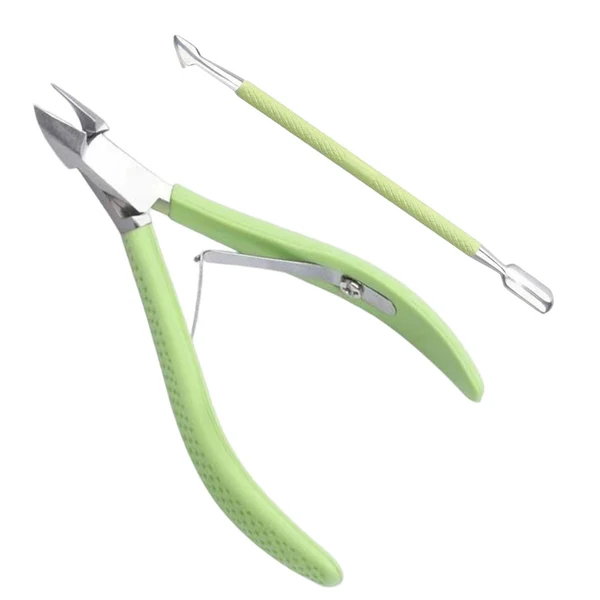 Enhanced Maxbell Manicure Nippers Premium Nail Nippers for Fingernails and Toenails SPA Salon Style B Top-Quality