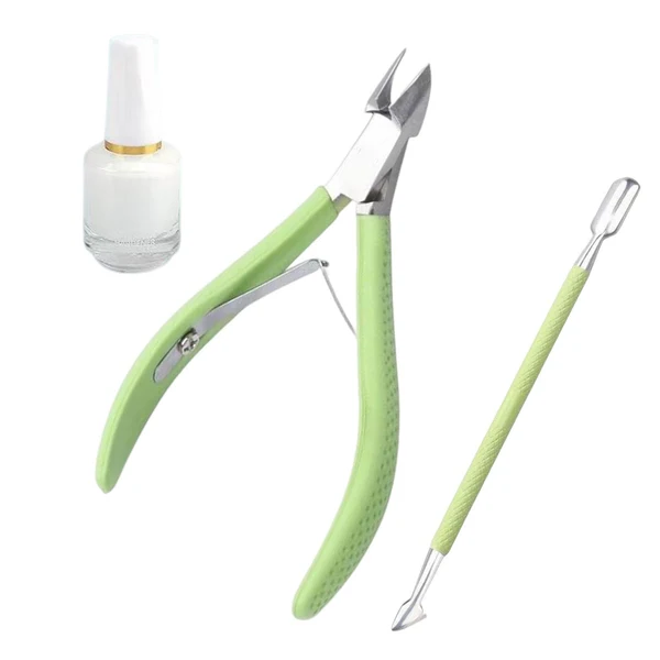 Flexible Maxbell Manicure Nippers Premium Nail Nippers for Fingernails and Toenails SPA Salon Style C Consistent
