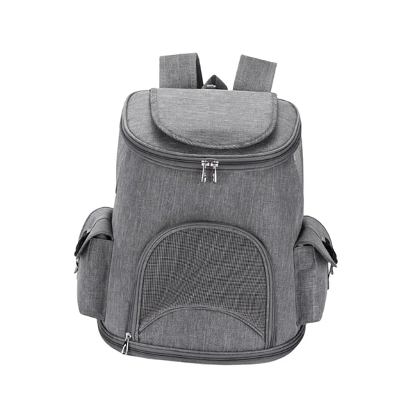Crafted Maxbell Pet Carrier Backpack Adjustable Strap Pet Travel Bag for Camping Outdoor Dog Grey 14lb Specialty