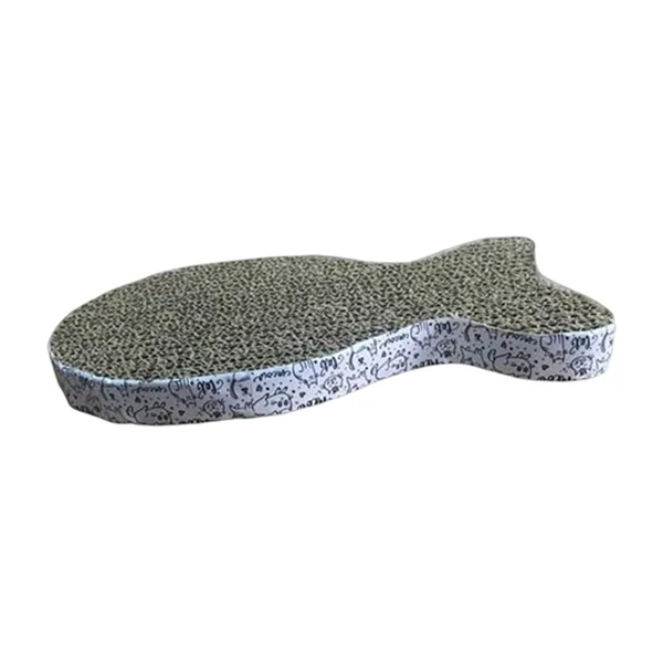 Breathable Maxbell Cat Scratcher Cardboard Scratching Board Grind Claws Couch Cat Scratches Mat fish Practical