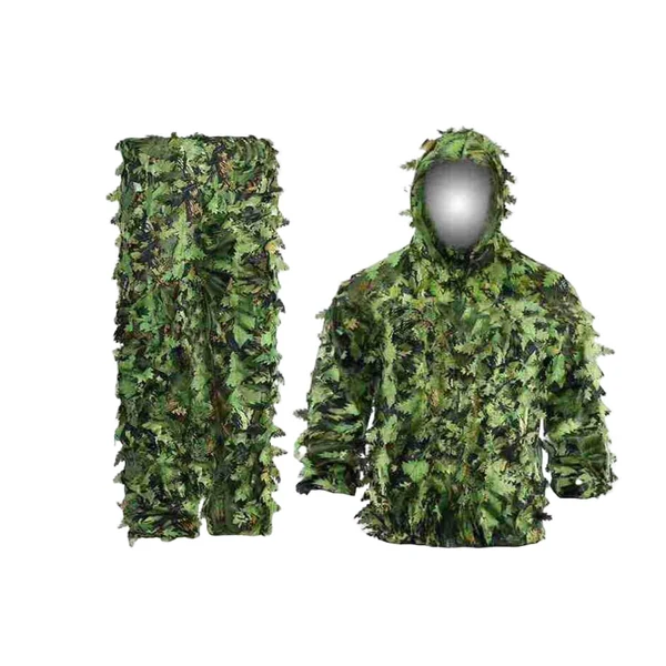 Quality Maxbell Camouflage Suit Ghillie Suit Turkey Hunting Adult Camo Suit for Photography B Relaxed