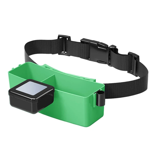 Recyclable Maxbell Fishing Tackle Case Toolbox Container Fishing Waist Bait Box for Worms Beads Green Eco-Friendly