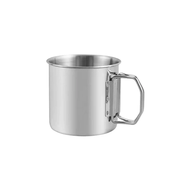 Original Design Maxbell Camping Cup Tea Water Cup 304Stainless Steel Portable for Backpacking Hiking 700ml Secure