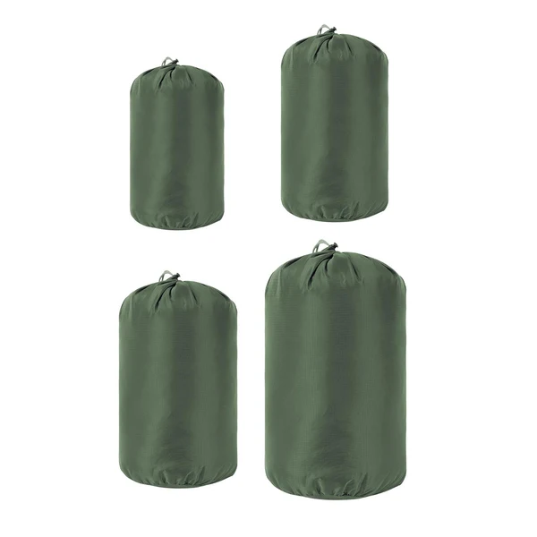Flexible Maxbell 4x Nylon Compression Stuff Sack Lightweight Sleeping Bags Storage for Travel green Healthy