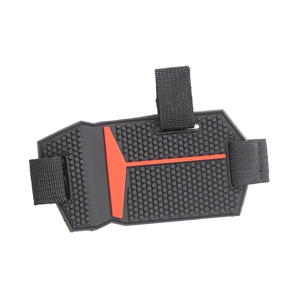 Secure Maxbell Motorcycle Shoe Protector Spare Parts Motorcycle Boots Protector Black red Durable