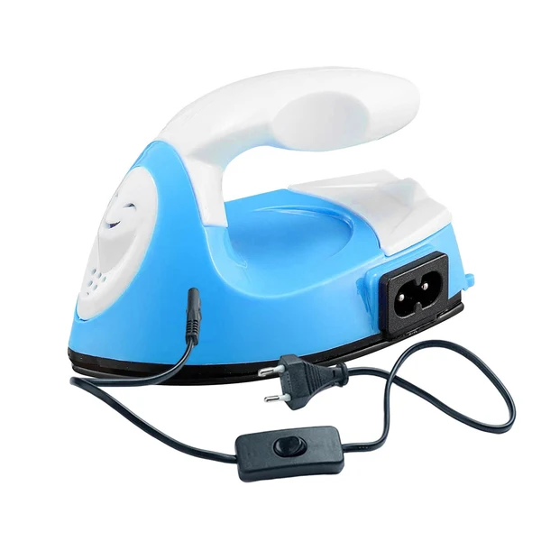 Artisan Maxbell Mini Iron Accs Multi Use Mini Heat Press Machine for Shoes T Shirts Blue Traditional