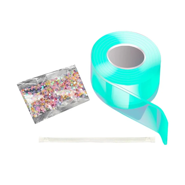 Carefully Designed Maxbell Bubble Balloons Blowing Tape DIY Crafts Reusable Double Sided Tape for Adult Style C Smooth