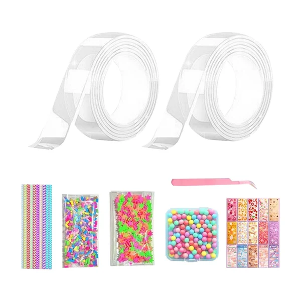Solid Maxbell Blow Bubbles Double Sided Tape Removable Mounting Tape Transparent Nano Tape Style B Soft
