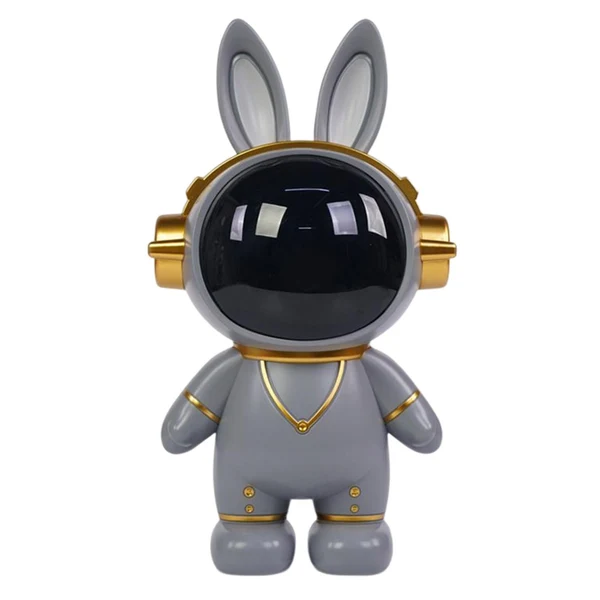 Authentic Maxbell Creative Piggy Bank Astronaut Toys Creative Money Saving Box for Space Theme Spaceman Gray Casual