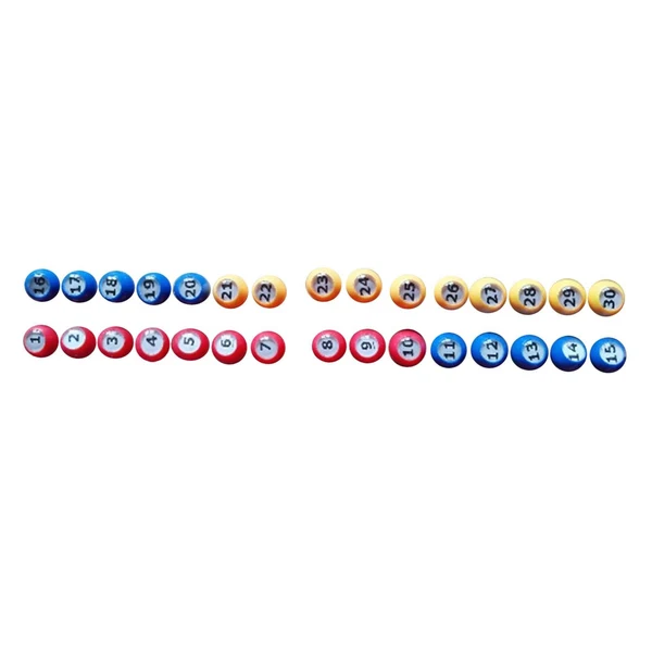 World-Class Maxbell 30x Bingo Ball Devices Portable Durable Tally Ball for Nights Family Parties Quality