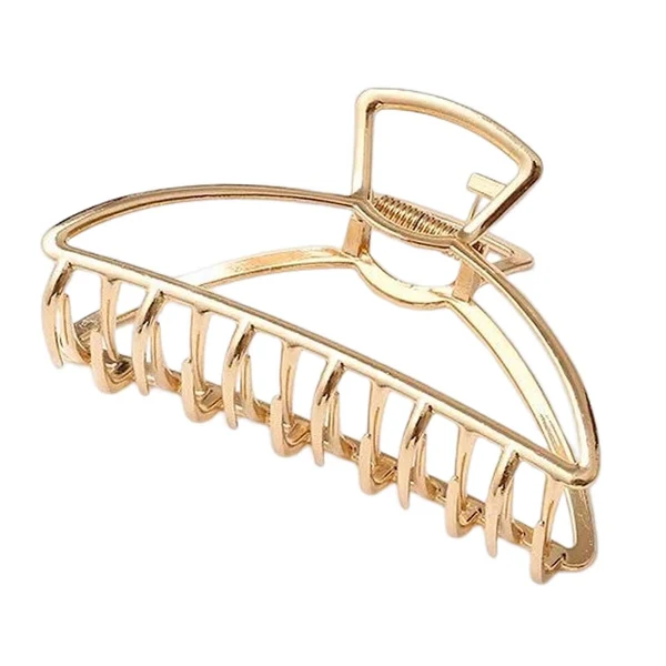 Fine Crafted Maxbell Hair Claw Clip Elegant Casual Gifts Hair Clips for Girlfriend Daughter Women L Semicircle 10cm Functional