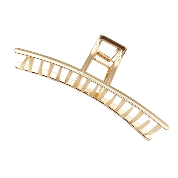 Eco-Friendly Maxbell Hair Claw Clip Elegant Casual Gifts Hair Clips for Girlfriend Daughter Women L Strip 11cm Green