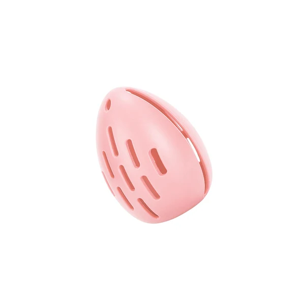 Official Maxbell Travel Makeup Sponge Holder Shatterproof Hollow Out on Both Sides Breathable Pink Durable