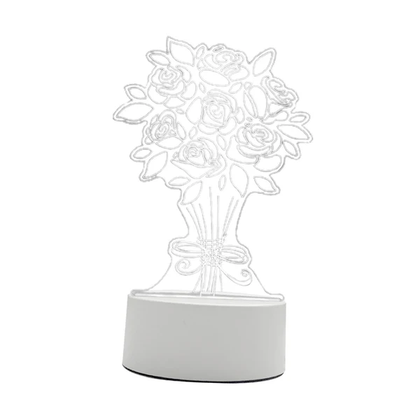 Carefully Designed Maxbell Night Light Modern Portable Bedside Night Light for Bedroom Living Room Home Rose Plug World-Class