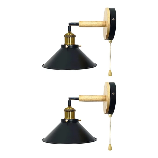 Efficient Maxbell Wall Sconce Wall Lamp Industrial Style for Home Farmhouse Bedroom 2pcs Selected