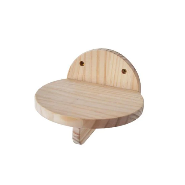 Contemporary Maxbell Cat Climbing Shelf Perch Wood for Furniture Cats Activity Center Resting Wall Mounted First-Class