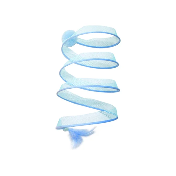 Solid Maxbell Cat Tunnel Toy Collapsible Small Animals Training Bed Hiding Interactive Toy Blue Exclusive