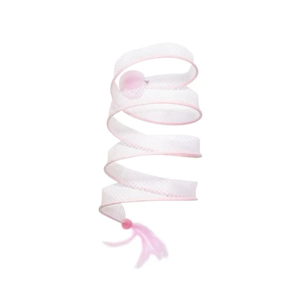 Easy-to-Use Maxbell Cat Tunnel Toy Collapsible Small Animals Training Bed Hiding Interactive Toy Pink Fashionable