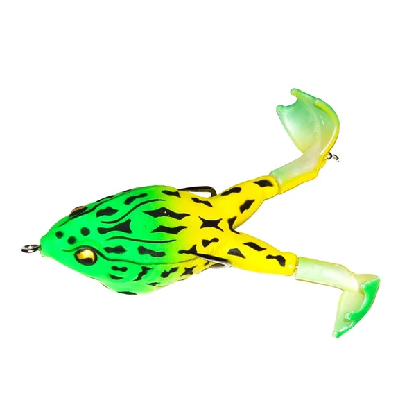 Crafted Maxbell Frog Soft Silicone Baits for Freshwater Shad Fishing Lures style C Minimalist