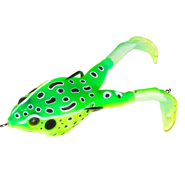 Natural Maxbell Frog Soft Silicone Baits for Freshwater Shad Fishing Lures style G Outstanding