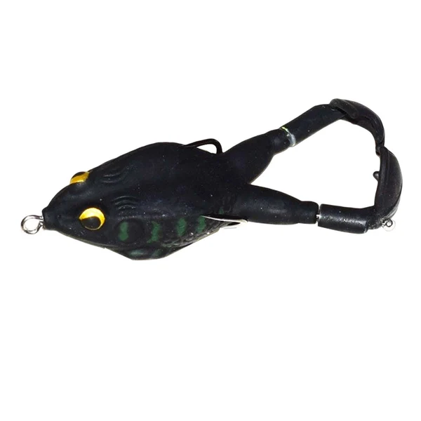Efficient Maxbell Frog Soft Silicone Baits for Freshwater Shad Fishing Lures style D Easy-to-Use