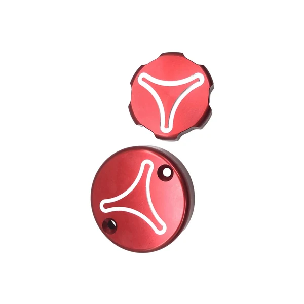 Trendy Maxbell Front Brake Fluid Reservoir Cap Durable for Ducati Hypermotard 950 1100 Red Traditional