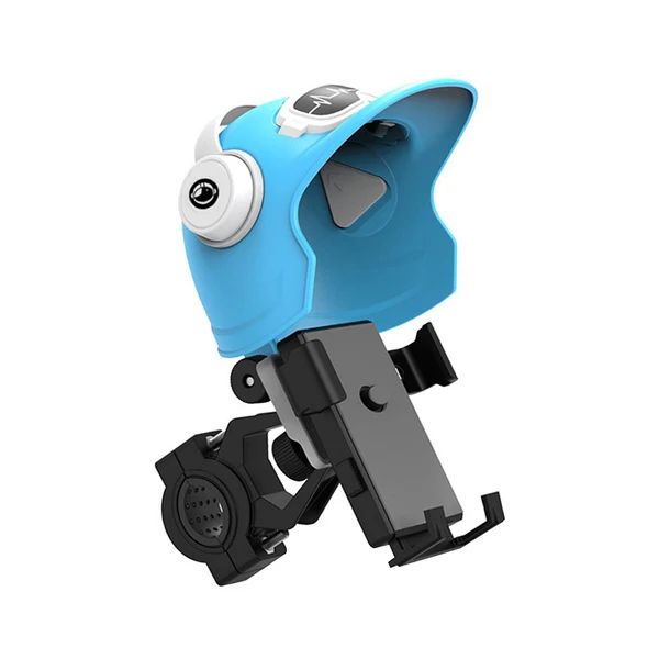 Advanced Maxbell Bike Phone Mount Holder with Sun Visor Universal Phone Clip for Bicycle Blue Handlebar Breathable