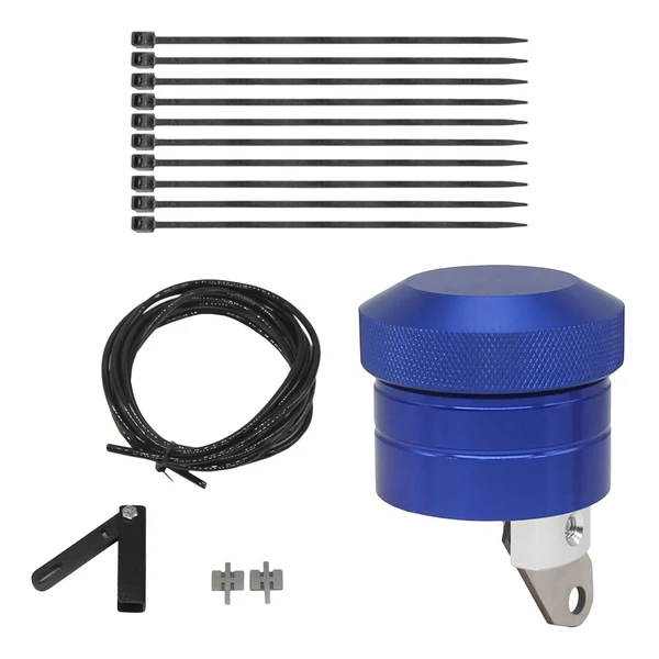 Certified Maxbell Motorcycle Chain Oiler Universal Aluminum Motorbike Oil Cup Part Motor Oiler Blue Genuine