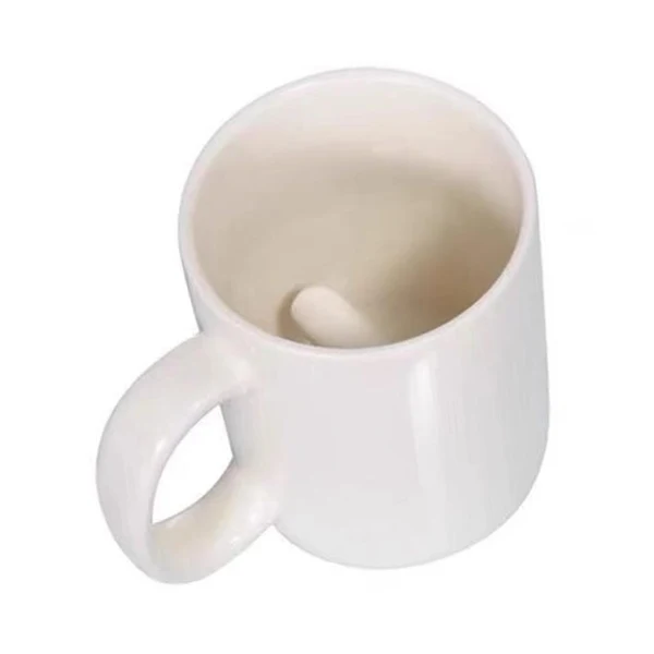 Long-Lasting Maxbell Middle Finger Cup Heat Resistant Drinkware Funny Cups Coffee Mugs for Kitchen Original Design