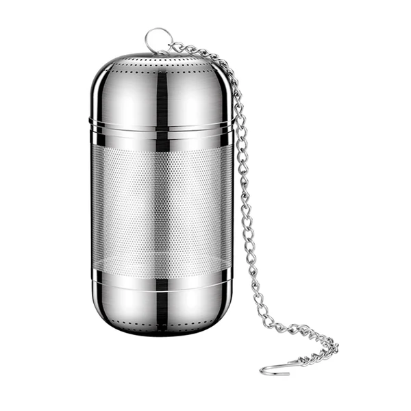 Recyclable Maxbell Loose Tea Infuser Reusable Stainless Steel Tea Filter for Tea Spices Brewing L Detailed