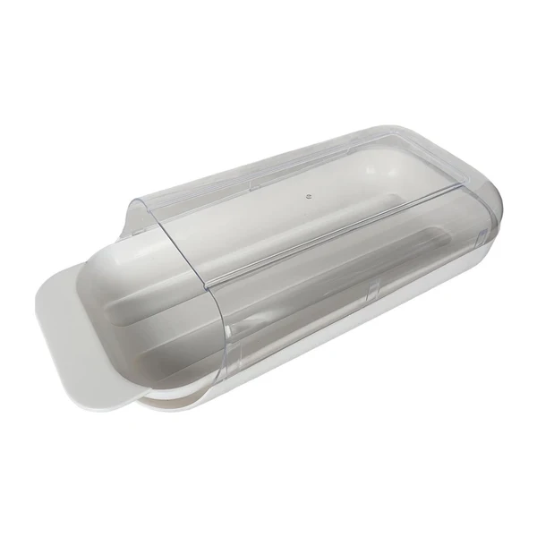 Excellent Maxbell Rolling Egg Holder Durable Egg Storage Container for Camping Clear Household Enhanced