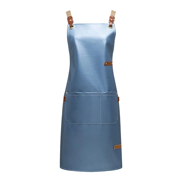 Convenient Maxbell Work Apron Waterproof Durable for Cleaning Fish Butcher and Dog Grooming BBQ Blue High-Quality